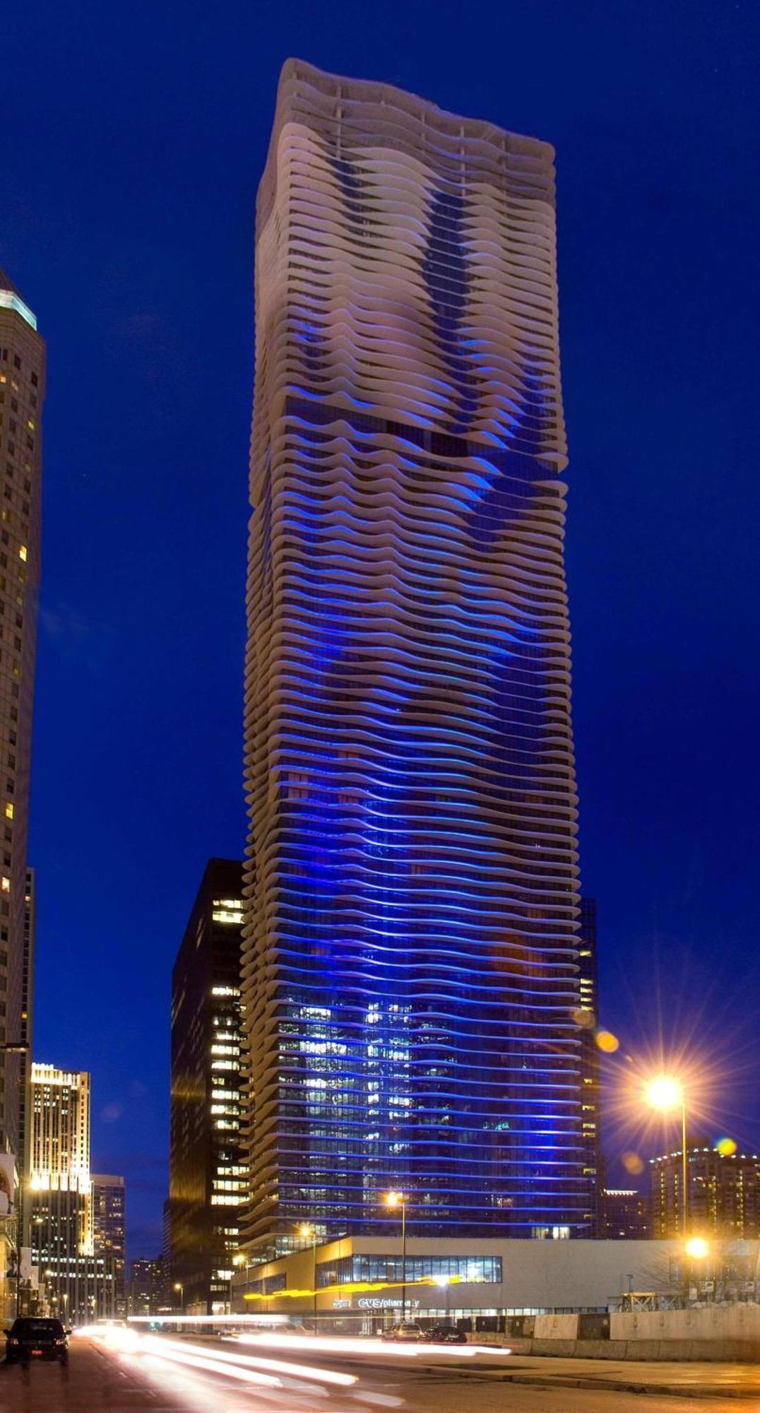 Radisson Blu Aqua Hotel, Чикаго Экстерьер фото